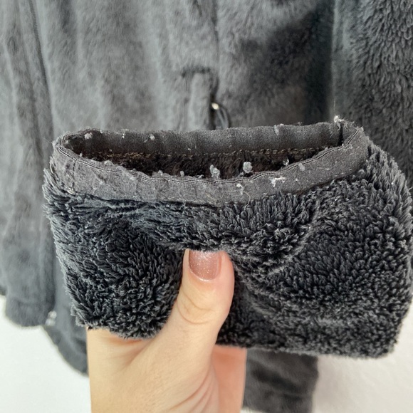 North Face Osito Full Zip Fleece Jacket Gray - Picture 6 of 16